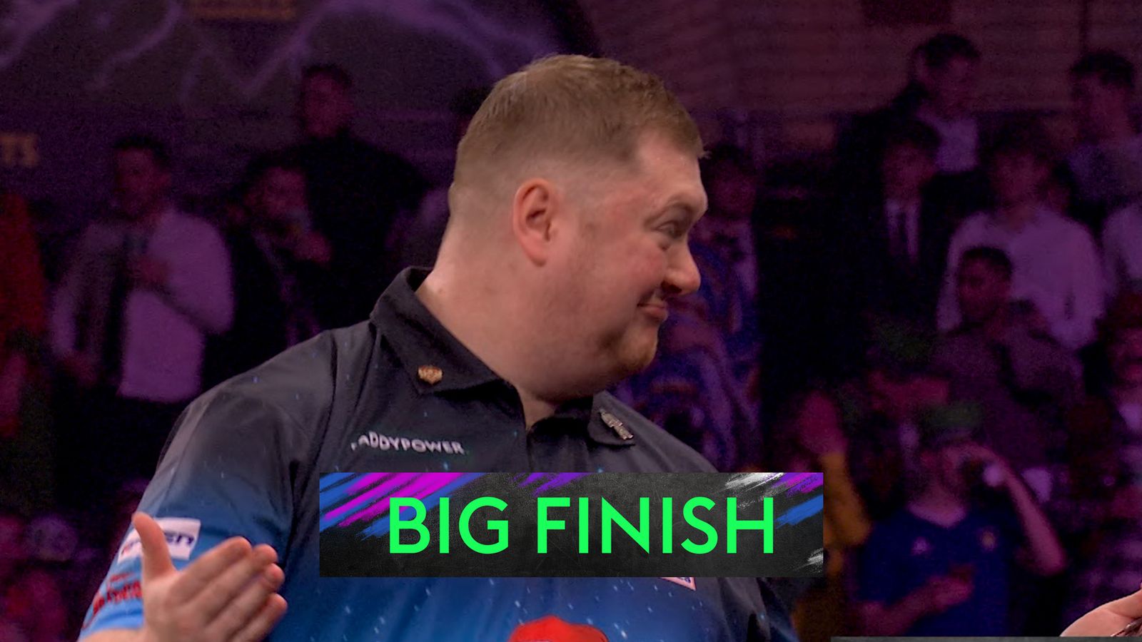 Ricky Evans slams in 126 after Dave Chisnall narrowly misses the Big ...