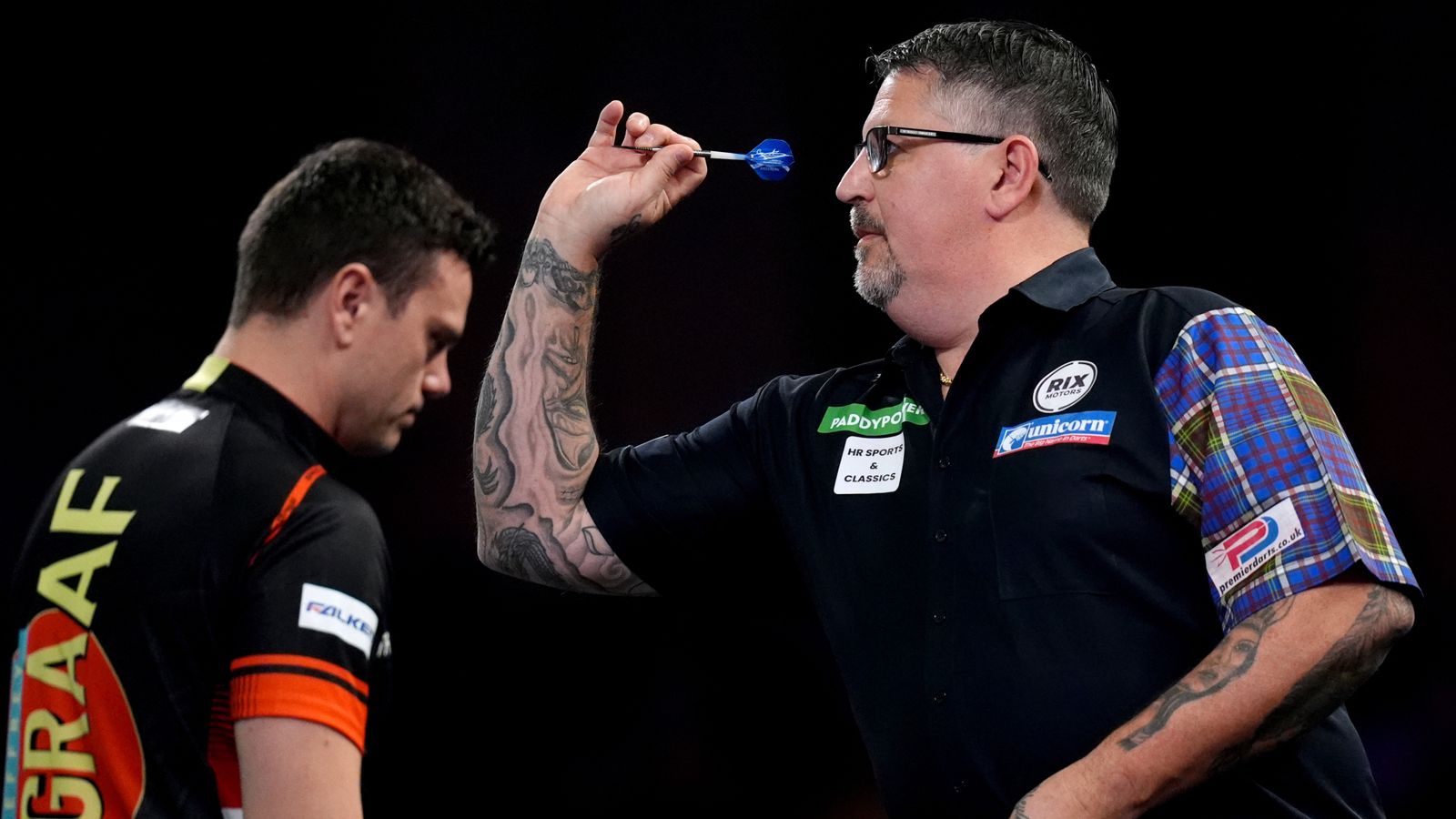 World Darts Championship: Gary Anderson beaten by Jeffrey De Graaf on night of shock exits at Alexandra Palace