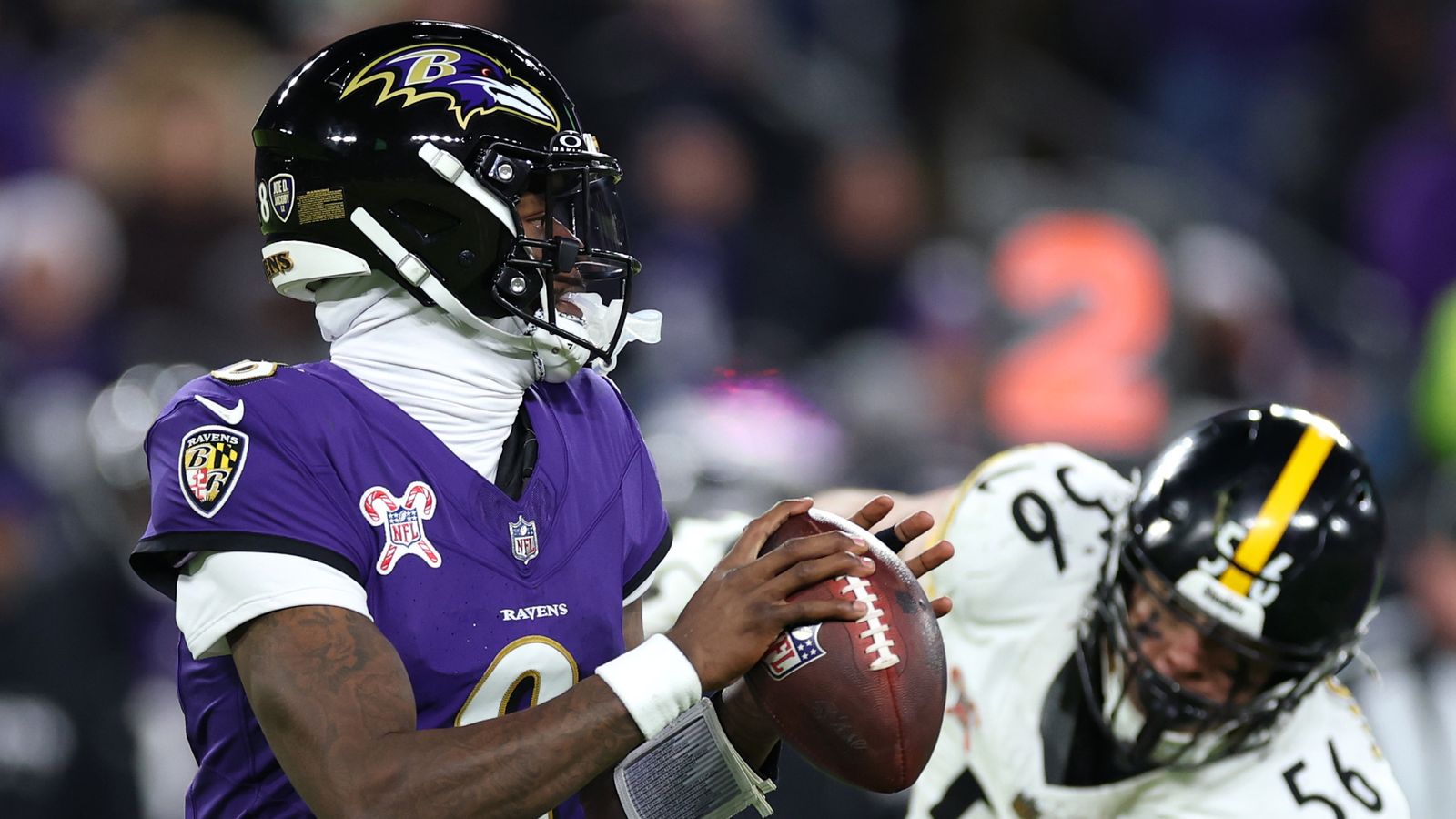 NFL results and highlights: Lamar Jackson leads Baltimore Ravens to playoff-clinching win over Pittsburgh Steelers