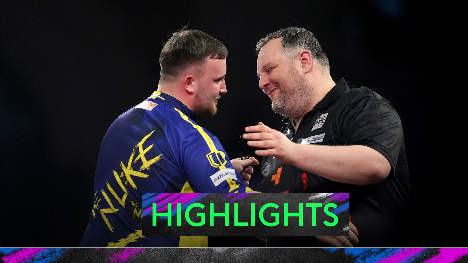 Luke Littler v Ryan Joyce World Darts Championship highlights Darts