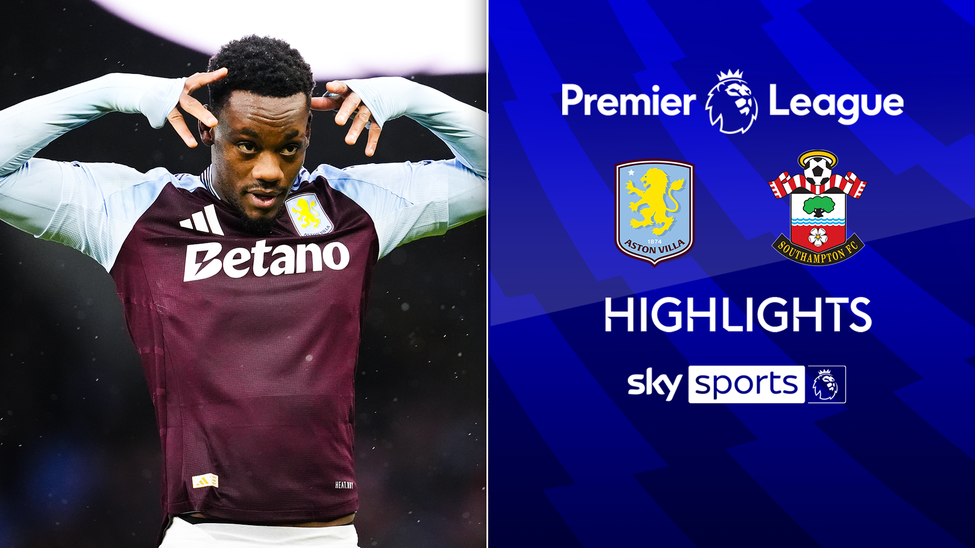 Composed Duran finish helps Villa see off Saints