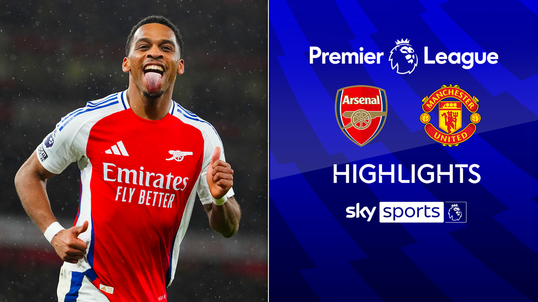 Arsenal 2 0 Manchester United Premier League highlights Football News Sky Sports