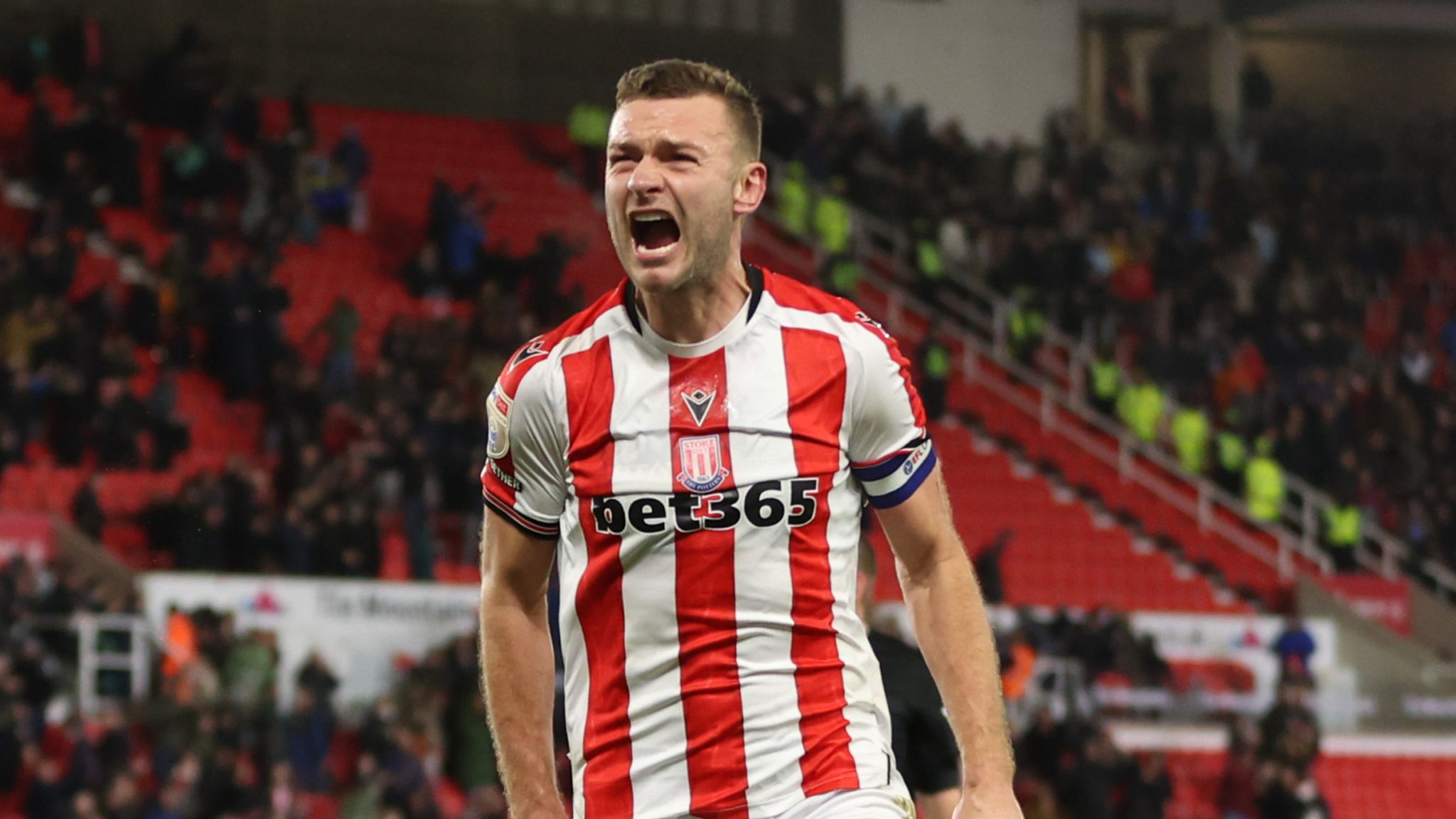 Stoke City 2-2 Cardiff City: Ben Gibson's late strike denies Bluebirds  overdue first away win of 2024/25 | Football News | Sky Sports