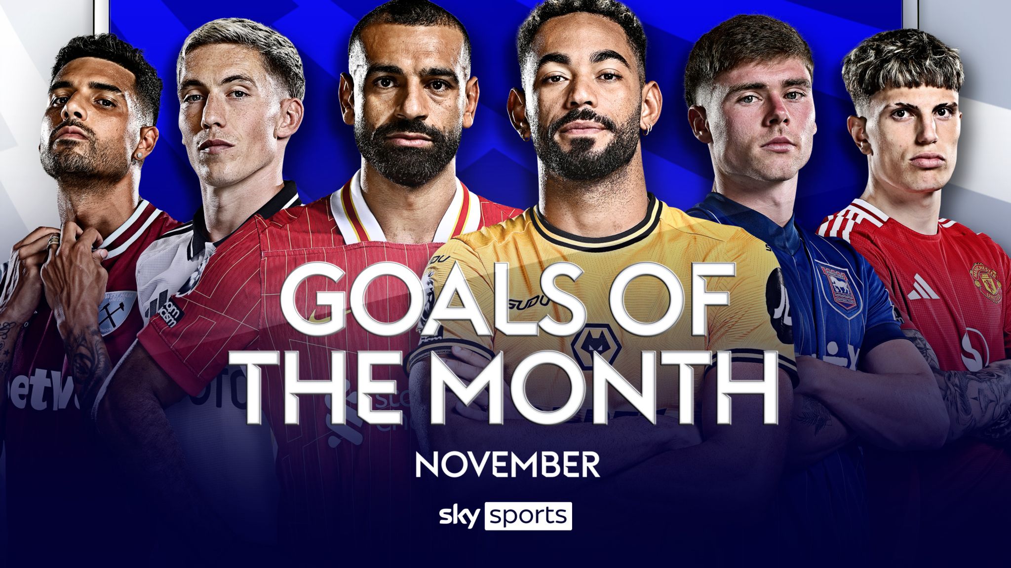 We take a look at some of the superb goals in the Premier League from November 2024 including strikes from Alejandro Garnacho Matheus Cunha Leif Davis and more
