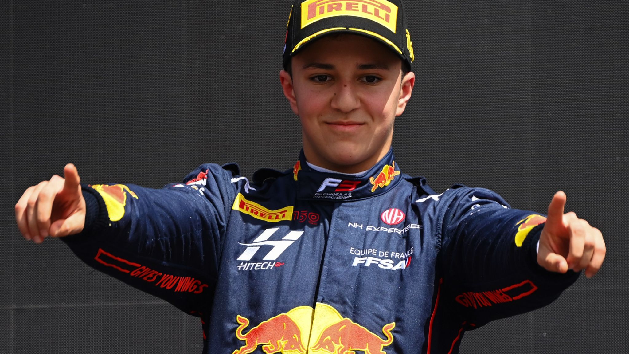 Isack Hadjar Red Bull junior joins Racing Bulls as F1 2025 grid line