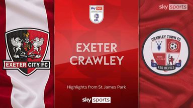 Exeter 4-4 Crawley