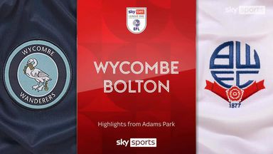 Wycombe 0-0 Bolton