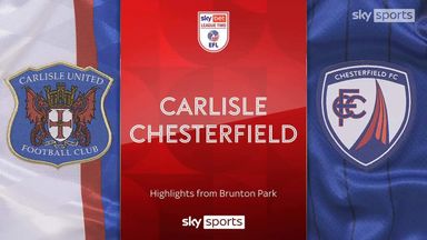 Carlisle 0-2 Chesterfield