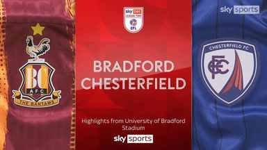 Bradford 2-1 Chesterfield