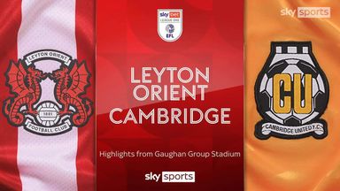 Leyton Orient 2-0 Cambridge