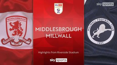 Middlesbrough 1-0 Millwall