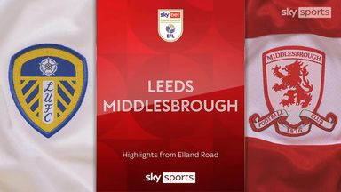 Leeds 3-1 Middlesbrough