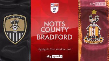 Notts County 3-0 Bradford