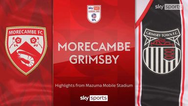 Morecambe 0-3 Grimsby