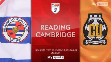 Reading 3-0 Cambridge