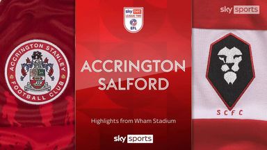 Accrington Stanley 0-2 Salford