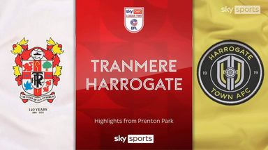 Tranmere 2-1 Harrogate