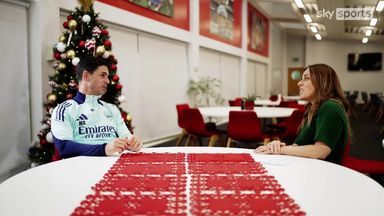 Presents, food and... non-negotiables! What is Christmas like for Arteta?