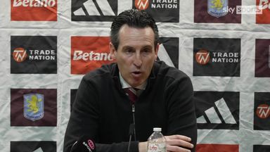 Emery: Villa confidence went up, City's went down 'fantastic' to see