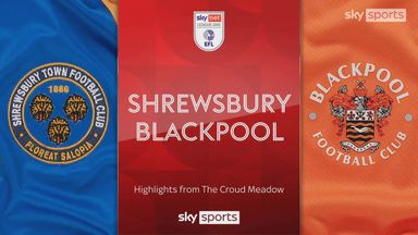 Shrewsbury 1-2 Blackpool