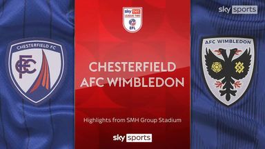 Chesterfield 1-0 AFC Wimbledon