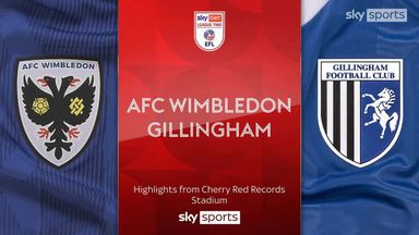 AFC Wimbledon 1-0 Gillingham