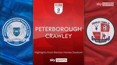 Peterborough 4-3 Crawley