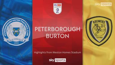 Peterborough 0-1 Burton