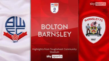 Bolton 1-2 Barnsley