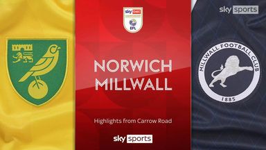 Norwich 2-1 Millwall