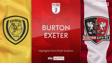 Burton Albion 1-2 Exeter