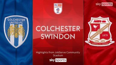 Colchester 4-0 Swindon