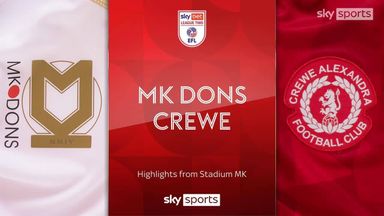 MK Dons 1-1 Crewe