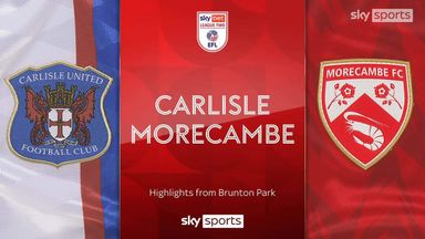 Carlisle 0-1 Morecambe