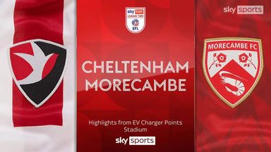 Cheltenham 2-0 Morecambe