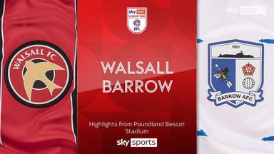 Walsall 1-0 Barrow