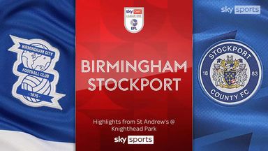 Birmingham 2-0 Stockport