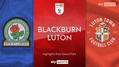 Blackburn 2-0 Luton