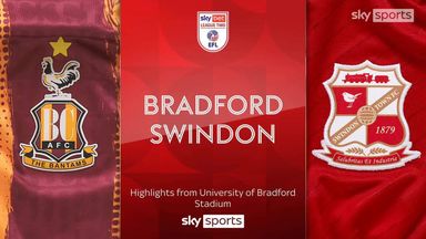 Bradford 1-0 Swindon