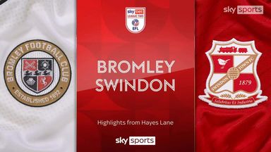 Bromley 1-1 Swindon