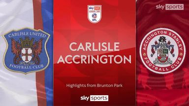 Carlisle 2-1 Accrington Stanley