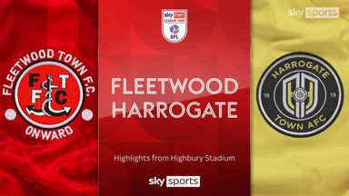 Fleetwood 1-1 Harrogate