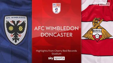 AFC Wimbledon 1-0 Doncaster