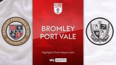 Bromley 0-0 Port Vale