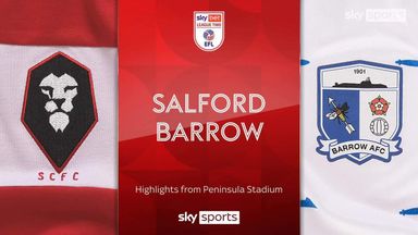 Salford 3-0 Barrow