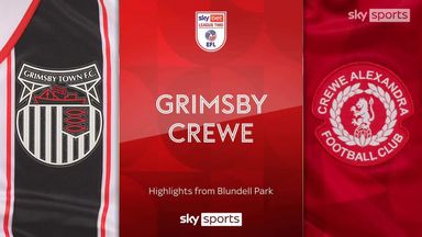 Grimsby Town 0-2 Crewe Alexandra 