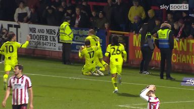 Curtis with an 'absolute beauty' late on to equalise for Port Vale