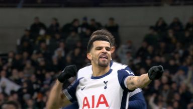 Goal D Solanke (5) Tottenham 1 - 0 Chelsea