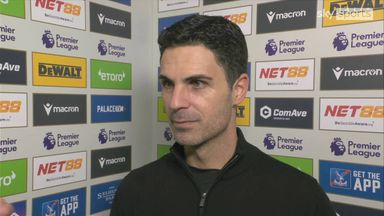 Arteta delighted with 'dominant and clinical' Arsenal