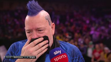 Wright: Illness wasn't affecting my darts